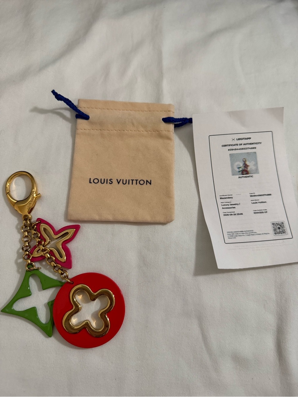 Louis Vuitton Insolence Bag Charm